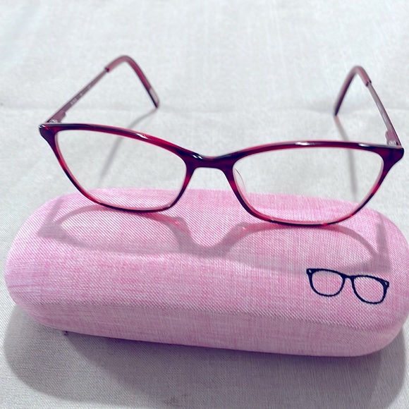 XOXO Accessories Xoxo Bali Ruby Red Womens Rxready Eyeglasses